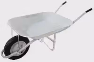 Carrinho de mão caçamba galvanizada 45L Gordini Export - Esfera