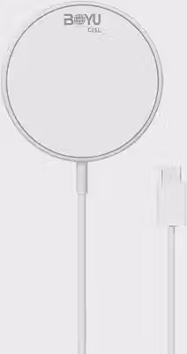 Carregador Por Indução Magnético 15W USB-C Cabo 1 Metro