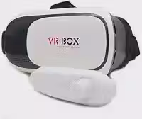 Thecoopidea Óculos 3D Realidade Virtual Com Controle Bluetooth Para Celular Jogos