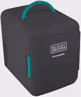 BLACK+DECKER Mini Refrigerador FreeStyle, Mini Geladeira com Função de Aquecer e Refrigerar, com Porta Copos, Modelo MR60, 110V
