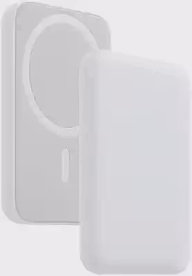 Carregador Portátil 5000mAh Sem Fio para iPhone com Indução e Bateria Recarregável