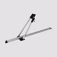 Suporte De Bicicleta Transbike Kiussi Modelo Tonale Antifurto (Prata)