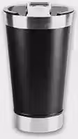 Copo Térmico Xtreme 500ml – Aço Inox 2,5mm, Gelada por 5 Horas, Com Tampa e Abridor Embutido – Ideal para Cerveja, Café e Chá