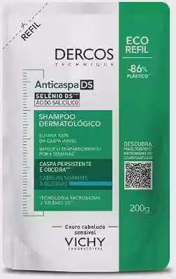 Vichy, Dercos Shampoo Anticaspa para Cabelos Normais a Oleosos
