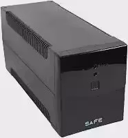 Coletek Nobreak UPS 1200VA Energia Safe Bivolt 115/220V 8 Tomadas NBR 14136 Estabilizador Filtro de Linha Preto
