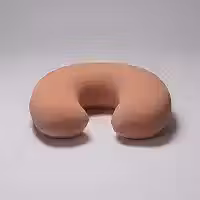 Almofada de Amamentação Loopy Rose Duna — Apoio Ergonômico para Amamentar, Gravidez e Bebê Sentado, Capa Removível Lavável - FOM