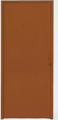 Porta Sanfonada PVC Polifort 210cmx70cm Mogno
