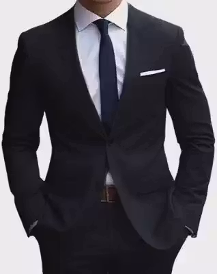 Terno Masculino Slim Italiano Paletó e Calça Social Masculina Traje Completo para Festa Casamento ou Trabalho Roupa Masculina Formal