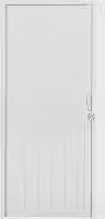 Porta Sanfonada PVC Polifort 210cmx70cm Branco Neve