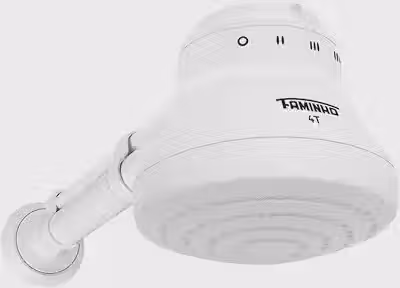 CHUVEIRO ELÉTRICO - DUCHA FAMINHO 4T BR 220V 6800W C/CANO 30CM - FAME