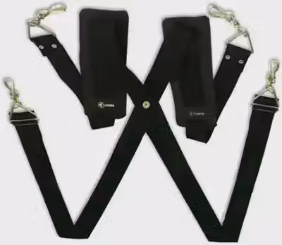 Talabarte X4 Ganchos Preto - Brasil - Luen