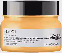 L'Oréal Professionnel Serie Expert NutriOil Máscara de Tratamento de Nutrição com Óleo de Soja para Cabelos Secos e Sem Brilho, para Força e Maciez 250g