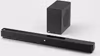 Soundbar Barra de Som com Subwoofer sem Fio Get 2.1 240W RMS Bluetooth, USB, HDMI, Preto, Som Imersivo