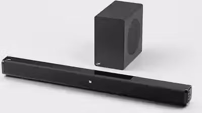 Soundbar Barra de Som com Subwoofer sem Fio Get 2.1 240W RMS Bluetooth, USB, HDMI, Preto, Som Imersivo
