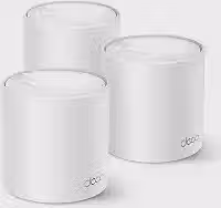 TP-Link Deco X10 (3 un.) Sistema Mesh Wi-Fi 6 para casa toda Dual Band AX1500, cobre até 520 m², 120 dispositivos, 2 portas gigabit, instalação por app Deco, Mesh com IA, Controle Parental