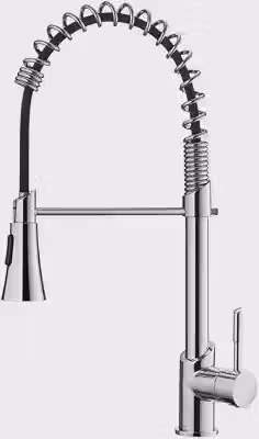 LORENZETTI Monocomando Cozinha Gourmet Compacto com Ducha Especial Lorenkitchen 2266 C76, 7048481, Cromado, 53