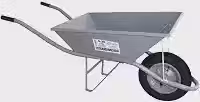 Carrinho de Mão Esfera Extra Forte 60 Litros CH16 Cinza, com Pneu Câmara 3,25X8