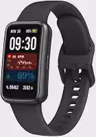 Smartband Inteligente Prova D'Água Smartwatch Relógio FB057 para Homens e Mulheres, Preto