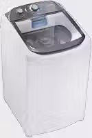 Máquina de Lavar Electrolux 13kg Branca Efficient Duplo Dispenser, Cesto Inox e Máxima Diluição 220v LDA13