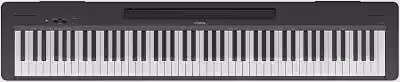 Piano Digital P 145B Preto 88 Teclas Sensitivas Com Fonte e Pedal Yamaha