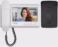 Vídeo Porteiro Residencial IVR 1070 HS Branco e Preto Intelbras