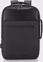 Mochila executiva masculina de couro PU 1963BLH