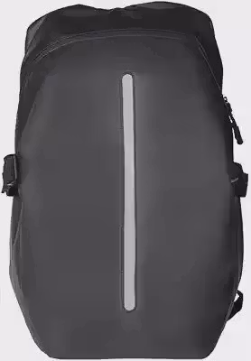 Mochila Para Moto Impermeável 32x49cm Com Porta Capacete E Refletor