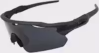 Óculos De Sol Esportivo Ciclismo Proteção Kit Polarizado Original Baixa Pedal Pace Bike Beach Tennis Ftv Corrida UV400 Unissex - Modelo Race - Cacife Brand