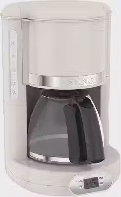 Cafeteira Elétrica Arno Soleil Marfim 1,25L SFCM, Design Retrô, Programável, Corta Pingos, Jarra de Vidro, 110V