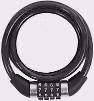 Tranca Cadeado Corrente com Senha para Bike, Moto e Portão – Alta Segurança, Resistente à Corrosão, Proteção para Veículos, para Ciclismo, Motocicletas e Portões Externos, Segurança MTB Ciclismo Speed