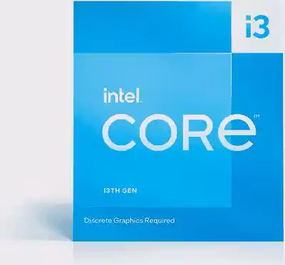 Intel Core i3-13100F 3.4GHz (4.5 Turbo) Processador para desktop LGA 1700 de 4 núcleos (Raptor Lake)