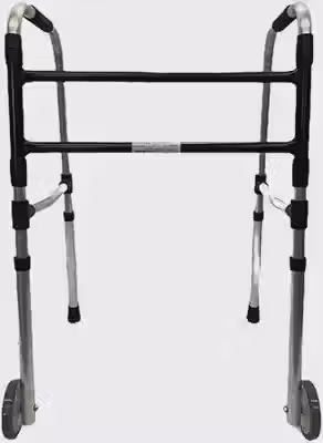 Andador Adulto Pop A400 FX Plus com Rodas e 2 Barras Indaiá