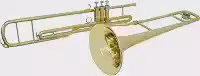 Trombone de Pisto Tenor TB 200PD Laqueado Dourado com Case New York