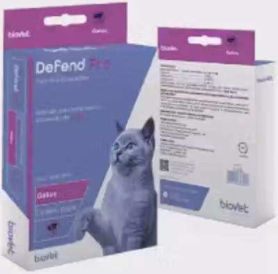 Antipulgas Defend Pro para Gatos de até 10 kg com 1 Pipeta