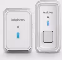 Campainha Sem Fio sem Bateria CIB 101S Branca Intelbras