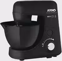 Batedeira Planetária Arno Nova Deluxe 600W Preta SX34