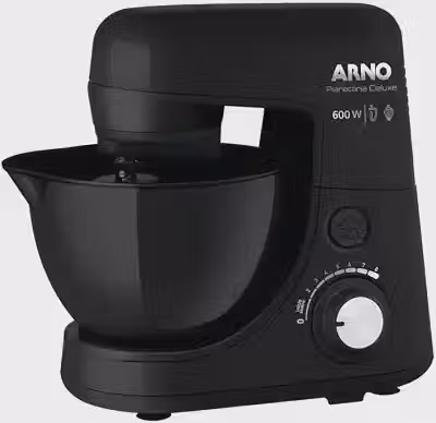 Batedeira Planetária Arno Nova Deluxe 600W Preta SX34