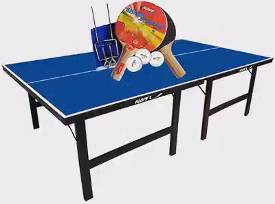 Mesa de Ping Pong MDP 15mm KLOPF 1001 + KIT TÊNIS DE MESA 5030