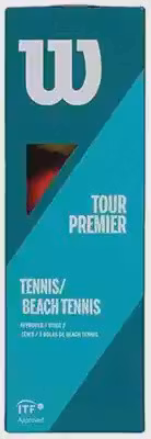 Bola de Tênis Wilson Tour Premier Beach/Est 2 Lar Tb3