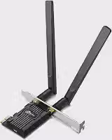TP-Link Archer TX20E Placa de Rede Wi-Fi 6 PCI Express AX1800 para PC com Bluetooth 5.2, Dual Band, 1201 Mbps em 5 GHz + 574 Mbps em 2,4 GHz, OFDMA, MU-MIMO e WPA3