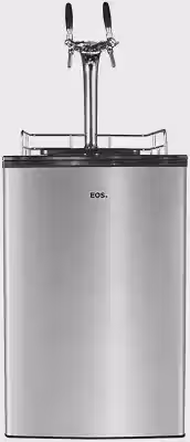 Chopeira e Cervejeira Eos Kegerator 172 Litros 2 Torneiras com Compressor Inox Eck220p 220v