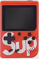 Mini Game Portátil Retrô 400 Jogos Sup Game Box Plus – Console com Tela LCD, Bateria Recarregável, Conexão TV AV, Jogos Clássicos Anos 80/90