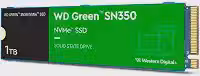 SSD WD Green SN350 1TB NVMe M.2 2280 (Leitura até 2400MB/s e Gravação até 1850MB/s)