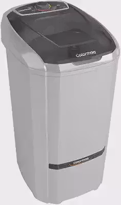 Colormaq Maquina de Lavar Roupa Semi Automatica Tanquinho 10kg LCS10 Prata 220v