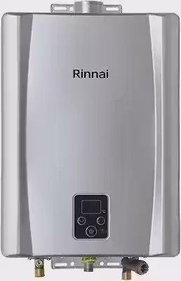 Rinnai E21-21 litros GN (Gás Natural) Prata - Aquecedor de Água a Gás Digital REU-E211 FEH