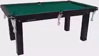 Mesa Sinuca 1,87 x 1,08 Tecido VERDE Procopio Tampo MDF com acessorios