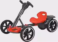 Kart Elétrico Infantil Kidino 12V com LED e Som – Carrinho Elétrico 1 Assento, Velocidade 8km/h, para Crianças