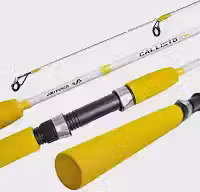 Vara de Pesca Jaú Pesca Callisto Spin, Fibra de Vidro, 2 Partes, 10-20 lbs, Molinete