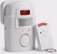 Kit Alarme Residencial Sem Fio com Sensor de Presença e Controle Remoto