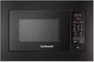 Micro-ondas de Embutir Continental 27L Preto com Função Tira Odor (MC2EP) 220V